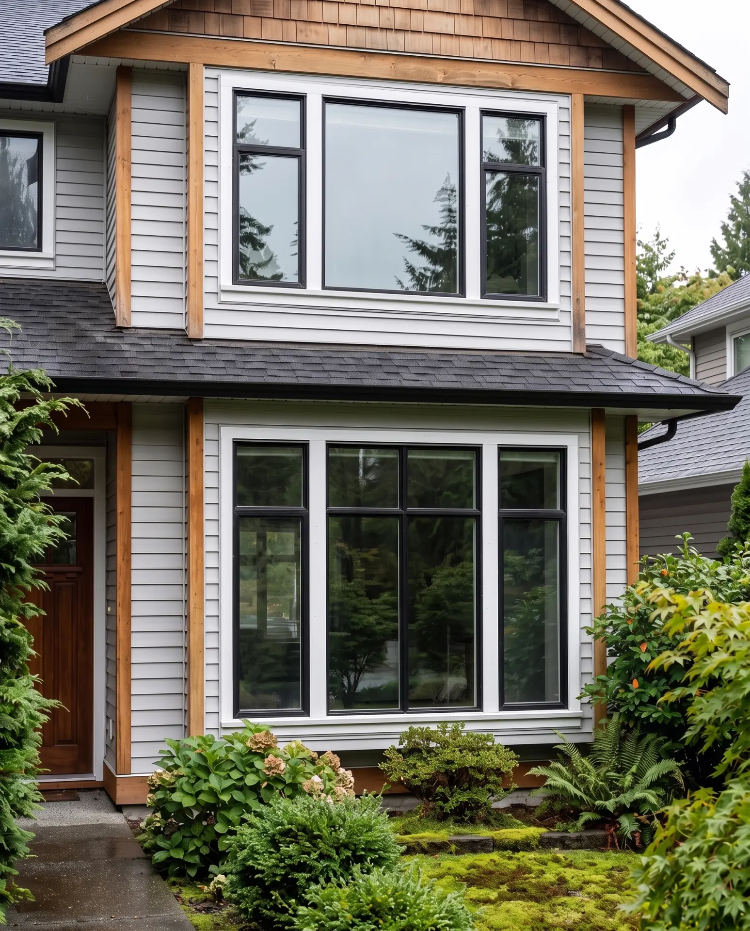 Window Cleaning · Interior & Exterior Glass — after cleaning